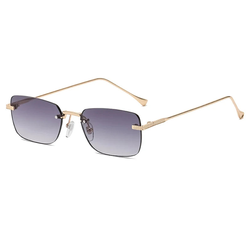 Rimless Retro Punk Sunglasses