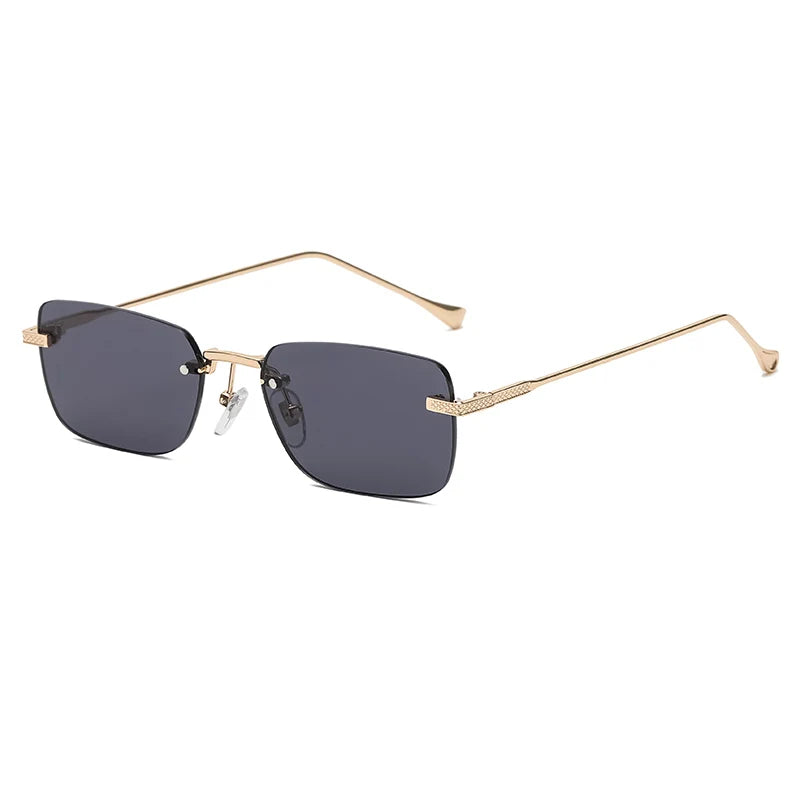 Rimless Retro Punk Sunglasses