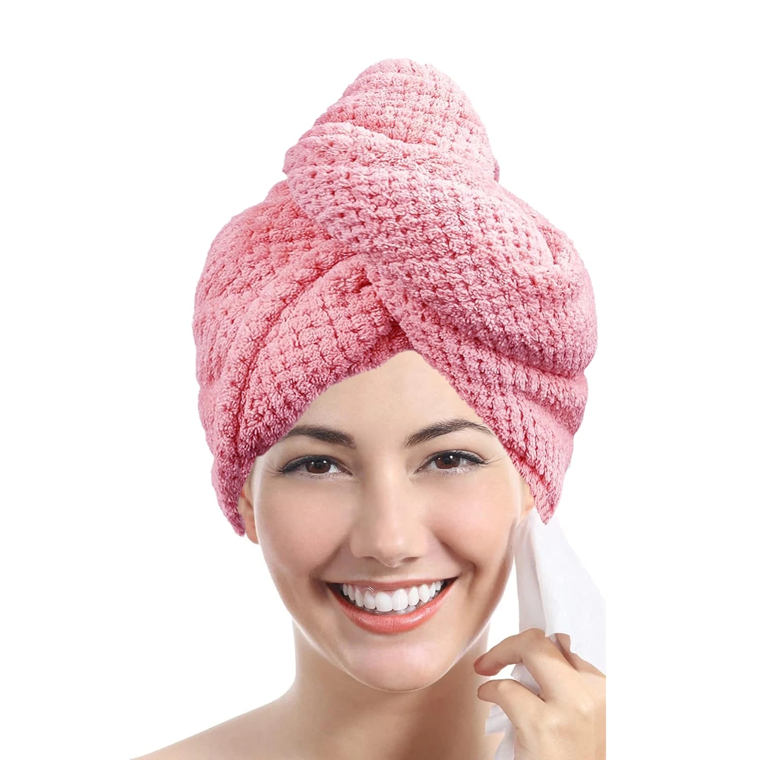 SilkyDry Button Hair Wrap