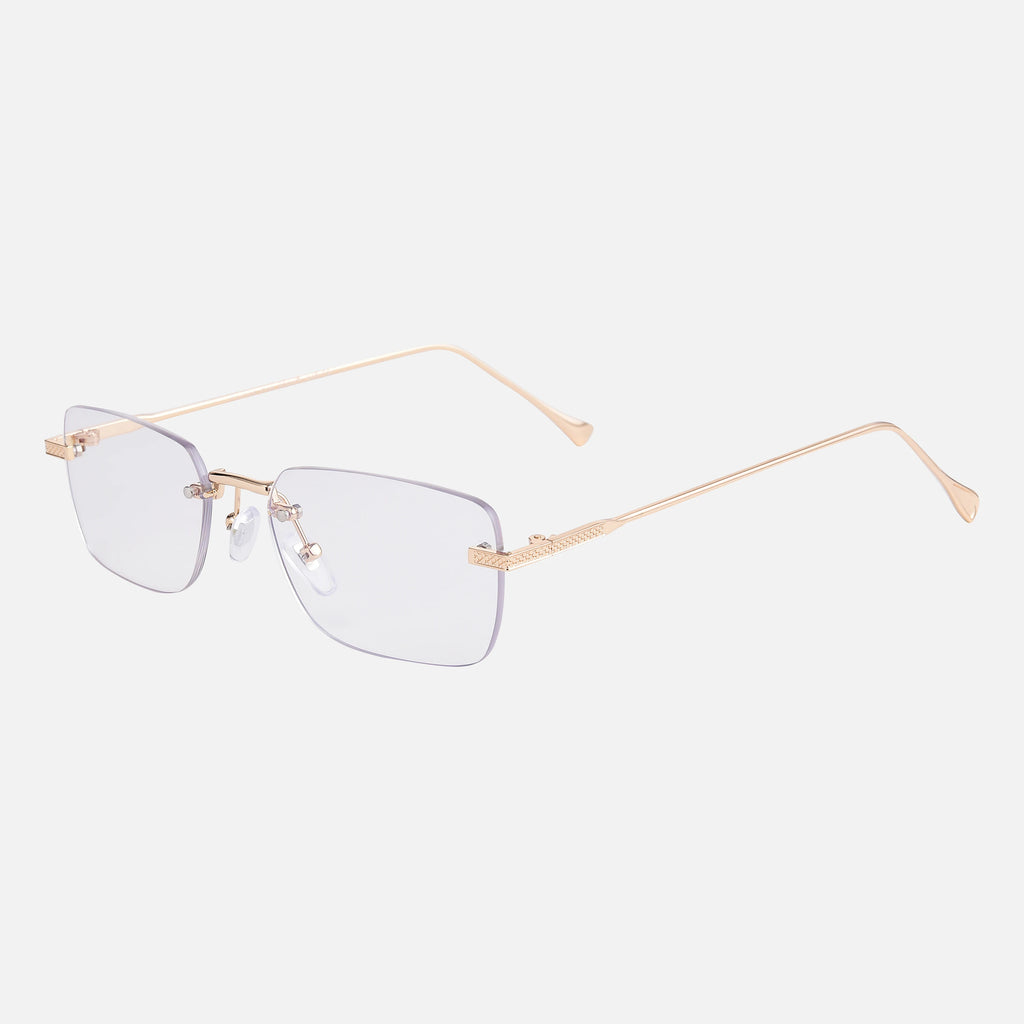 Rimless Retro Punk Sunglasses