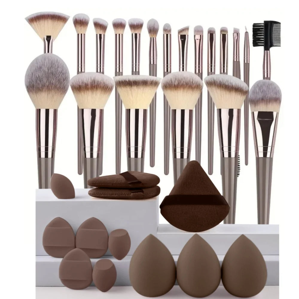 LuxeBlend Pro Makeup Brush Set