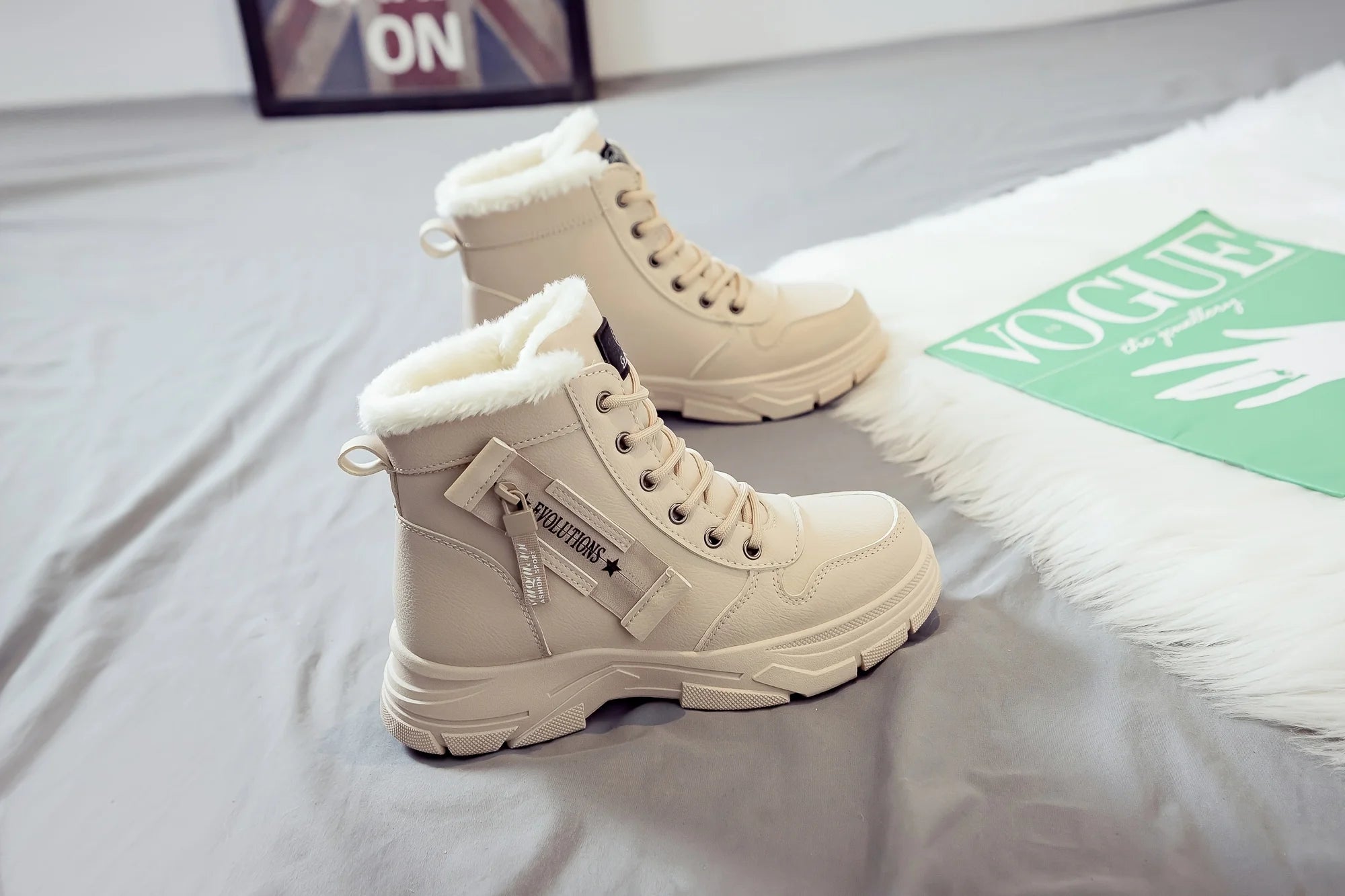 3. 	VelvetWarm Short Boot