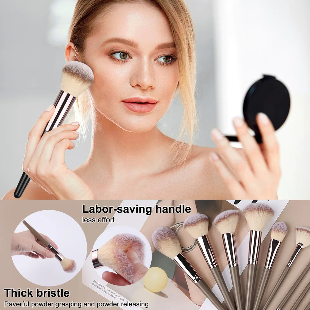 LuxeBlend Pro Makeup Brush Set