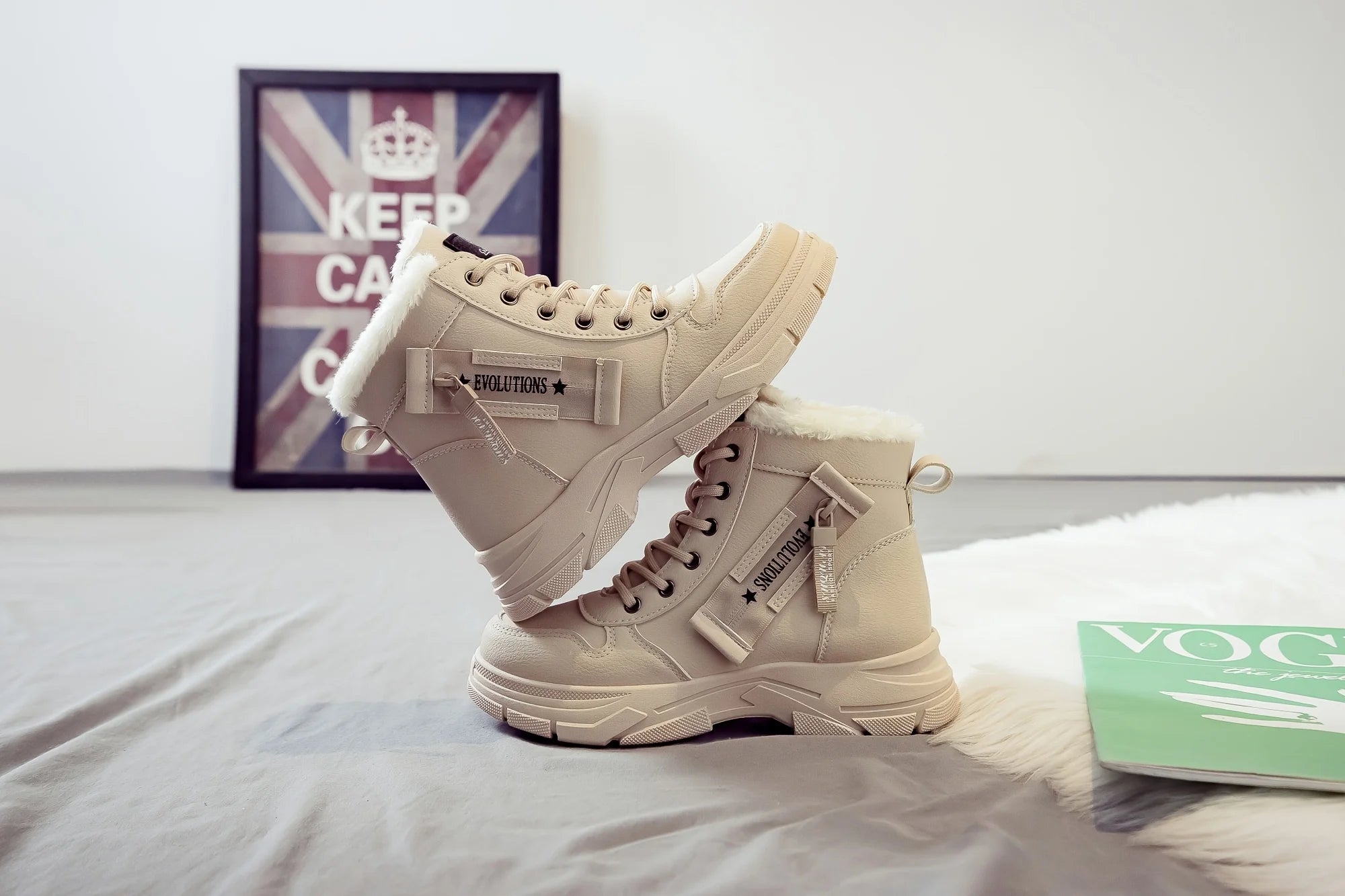 3. 	VelvetWarm Short Boot