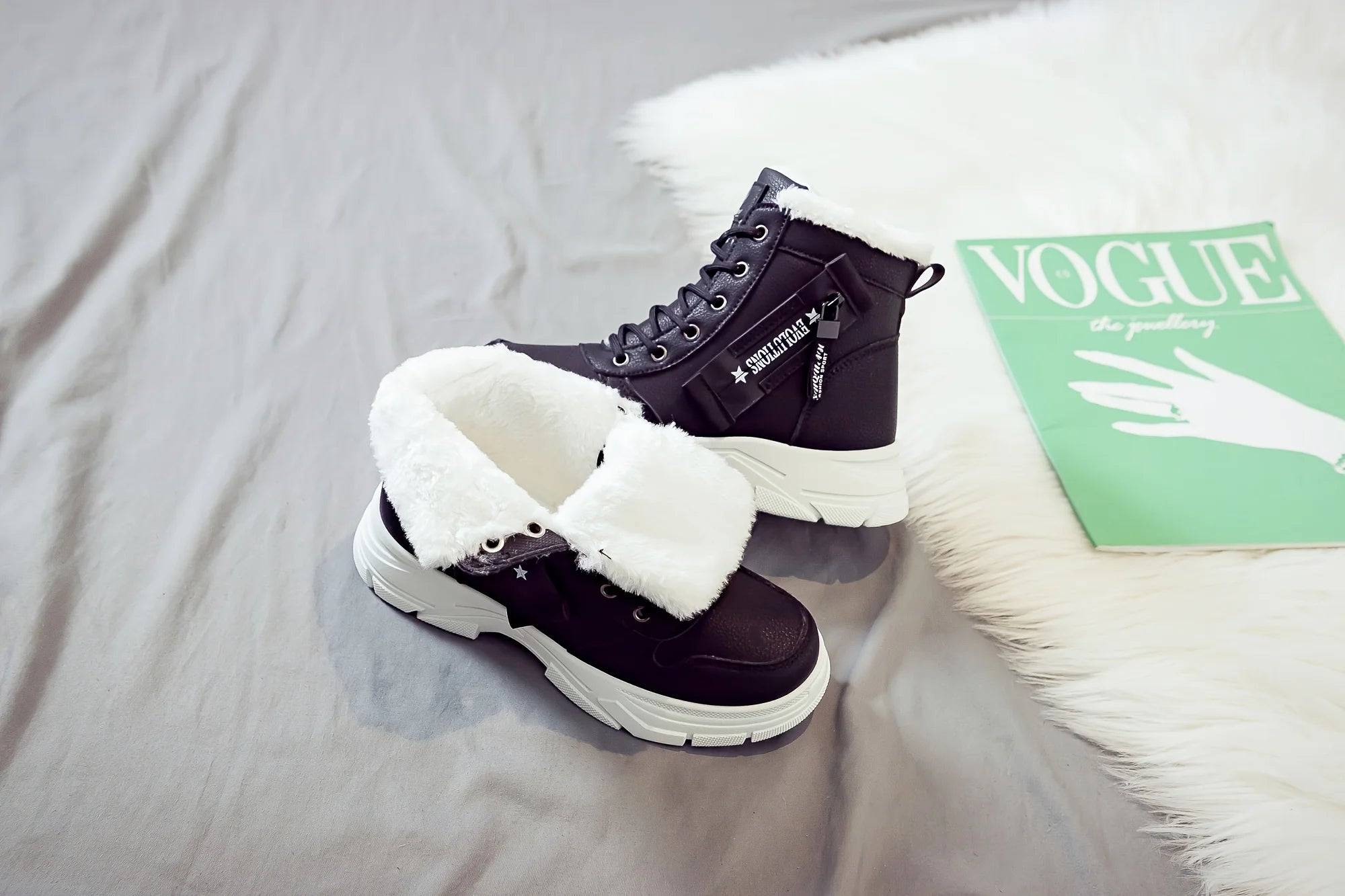 3. 	VelvetWarm Short Boot