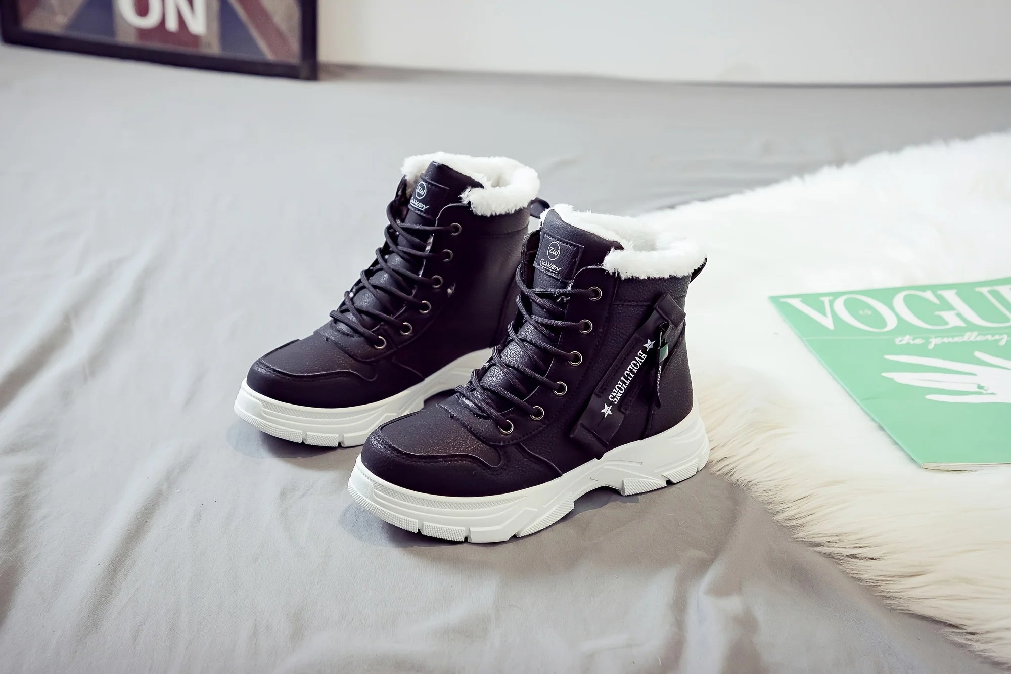 3. 	VelvetWarm Short Boot