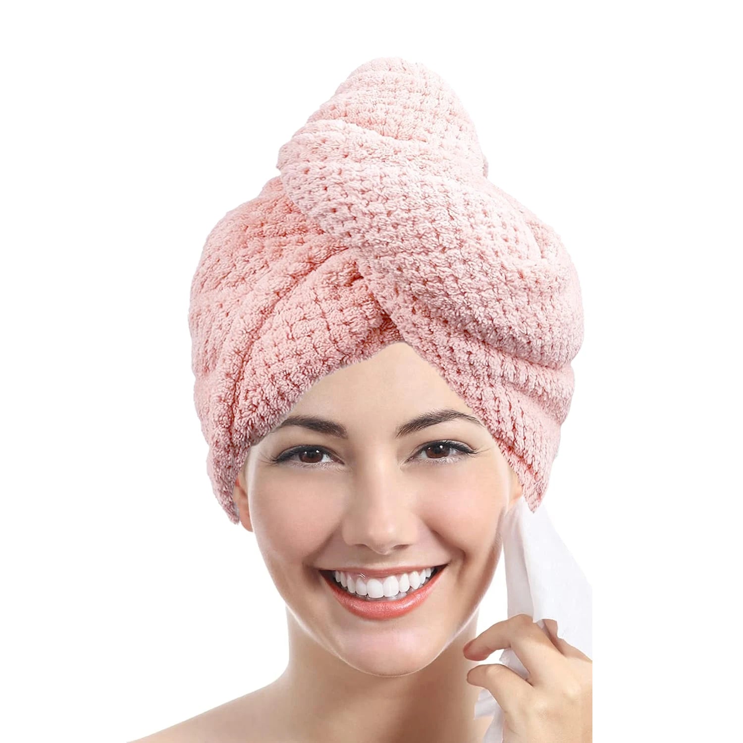 SilkyDry Button Hair Wrap