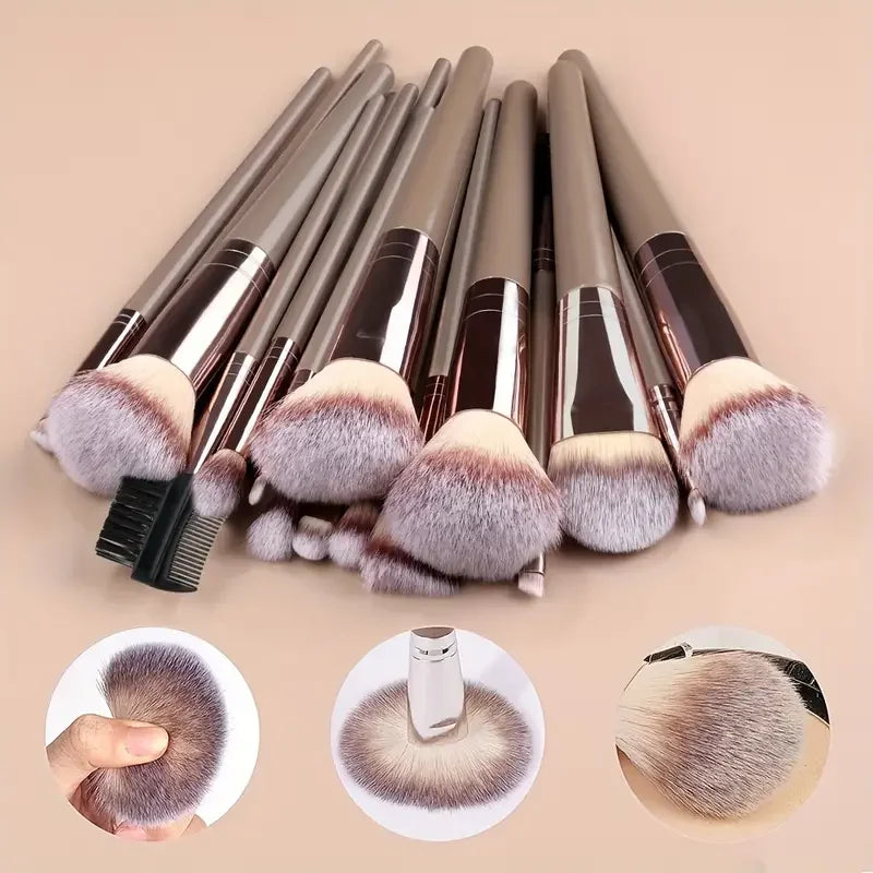 LuxeBlend Pro Makeup Brush Set