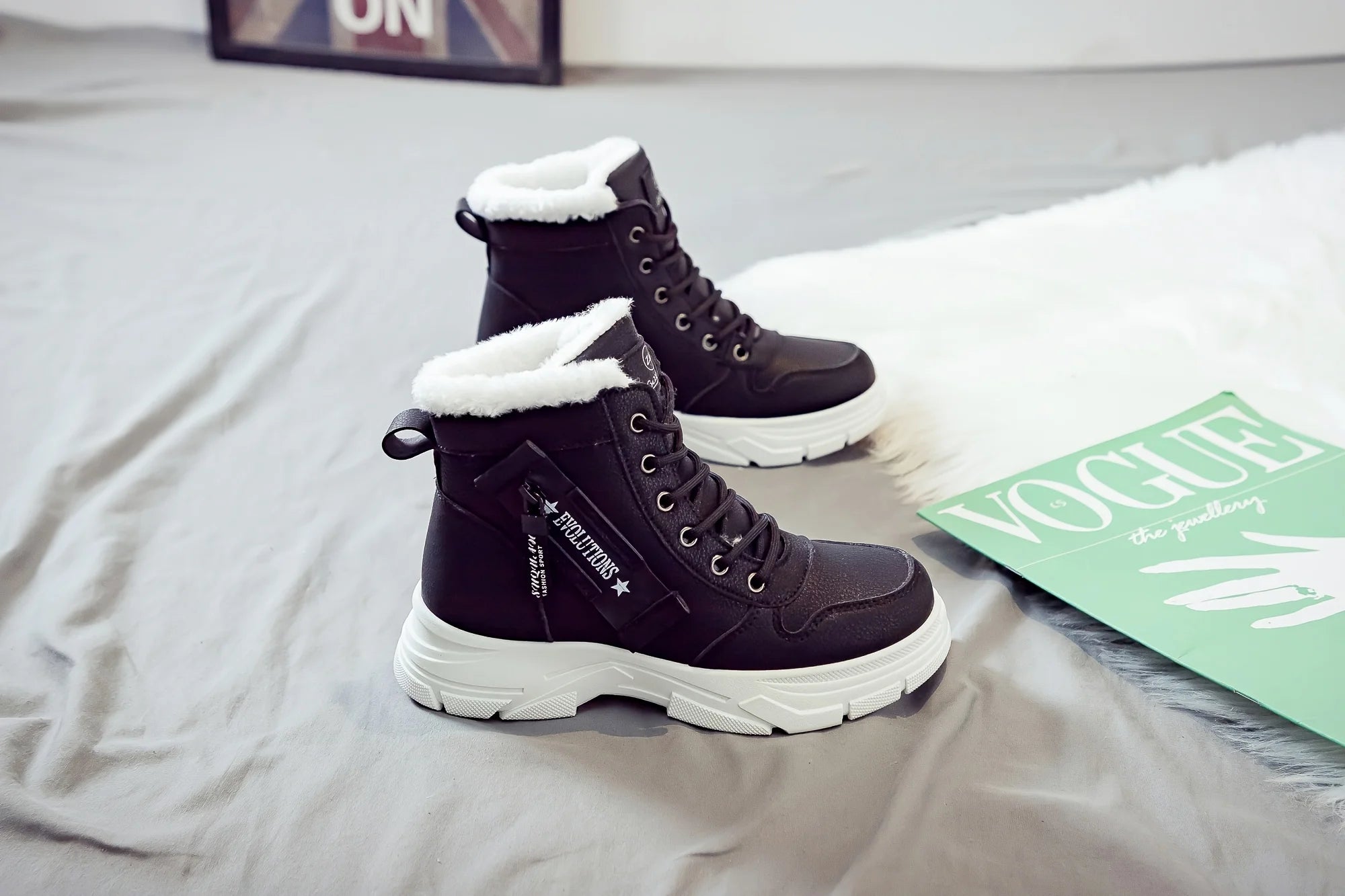 3. 	VelvetWarm Short Boot