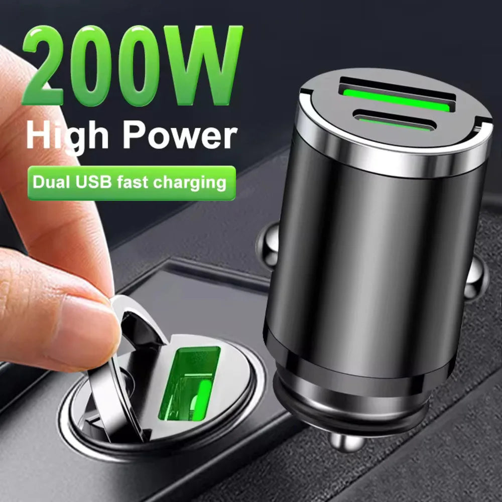 PowerMini 200W Car Charger