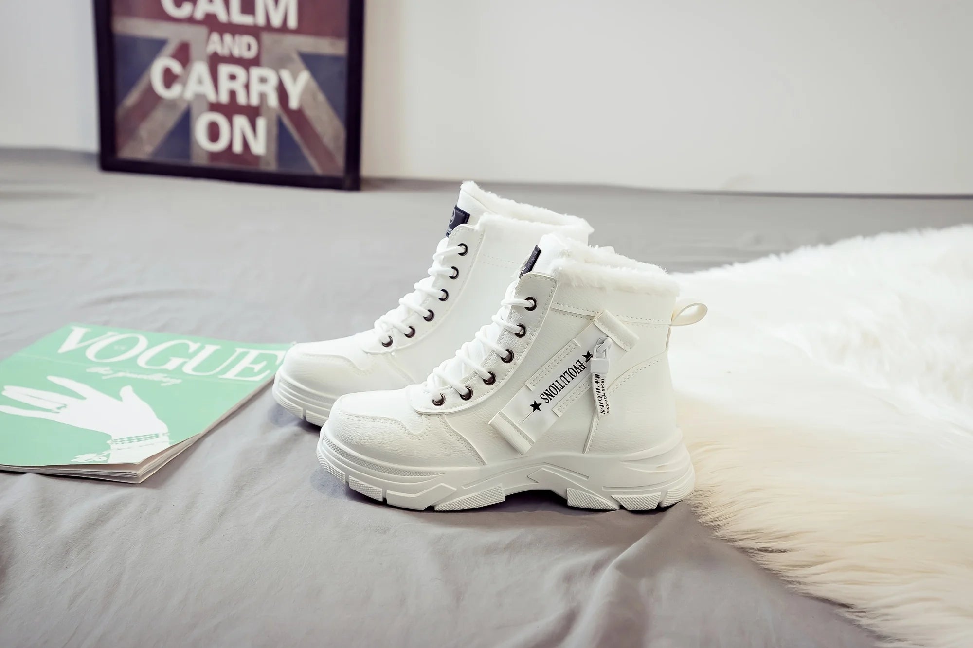 3. 	VelvetWarm Short Boot