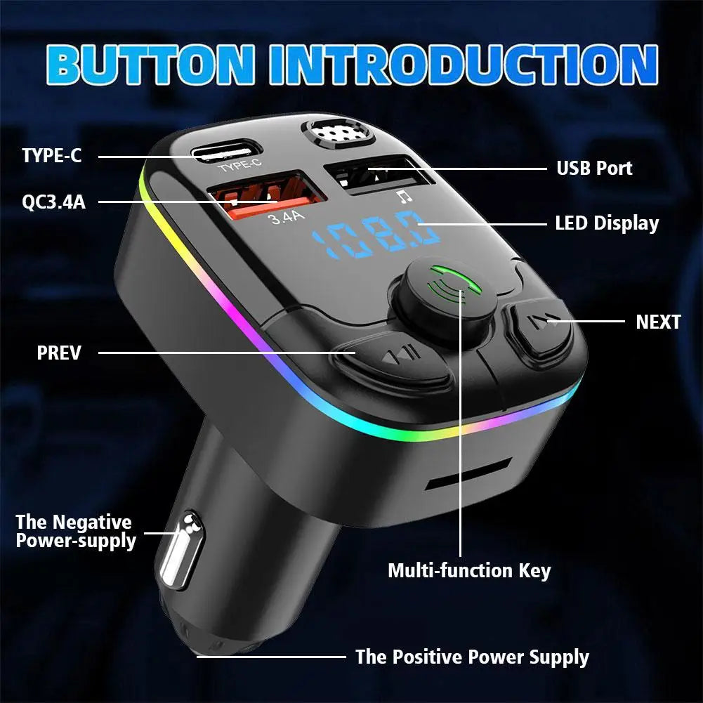 FlexDrive BT5.0 FM Transmitter