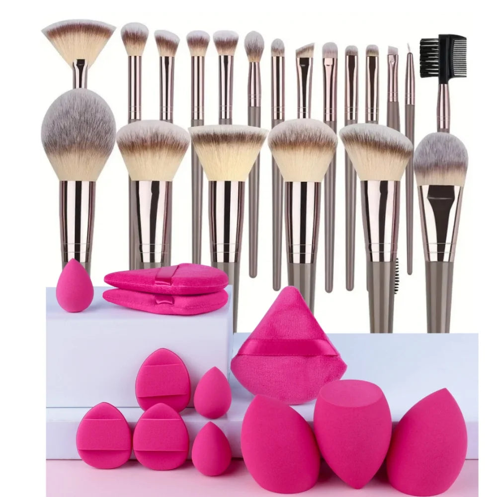 LuxeBlend Pro Makeup Brush Set